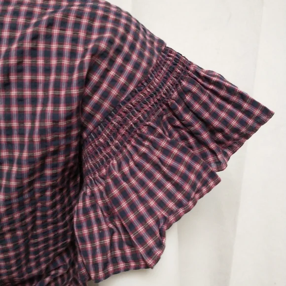 Madewell Checkered Crop Top - Picture 11 of 11